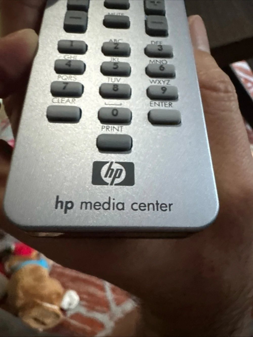 BRAND NEW HP MEDIA CENTER REMOTE CONTROL RC1314401 RC6 OEM GENUINE SILVER